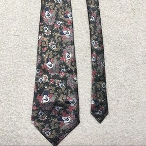 Empire High Fashion Paisley Mickey Mouse Necktie